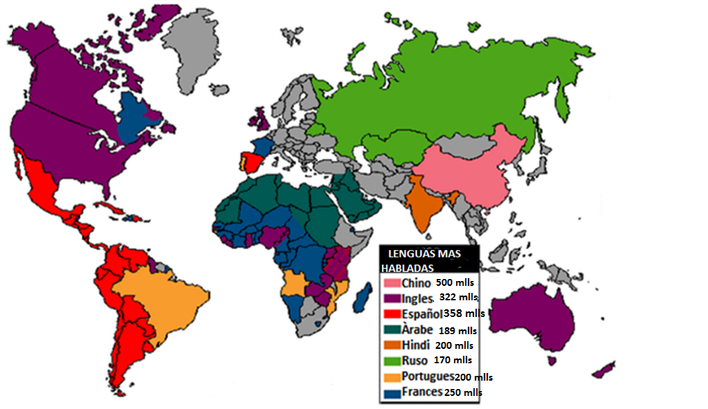 Mapa De Lenguas En El Mundo Hot Sex Picture 6242